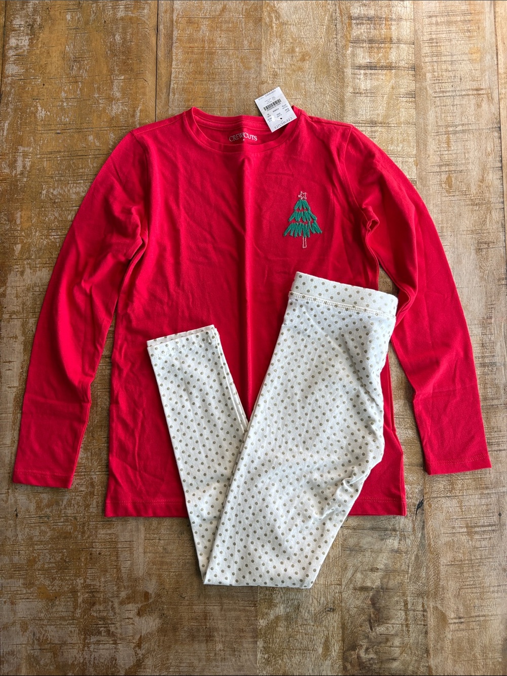 NWT Crewcuts Girls Holiday Outfit size M(8-9) - Picture 1 of 10
